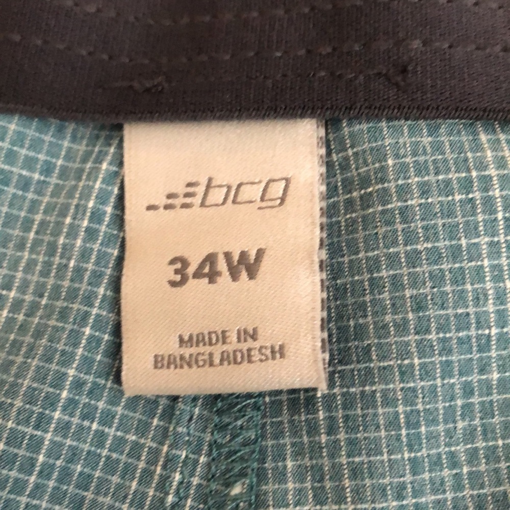 bcg Golf Performance Shorts Blue Men’s SZ 34 Waist New with Tag! - Picture 6 of 9